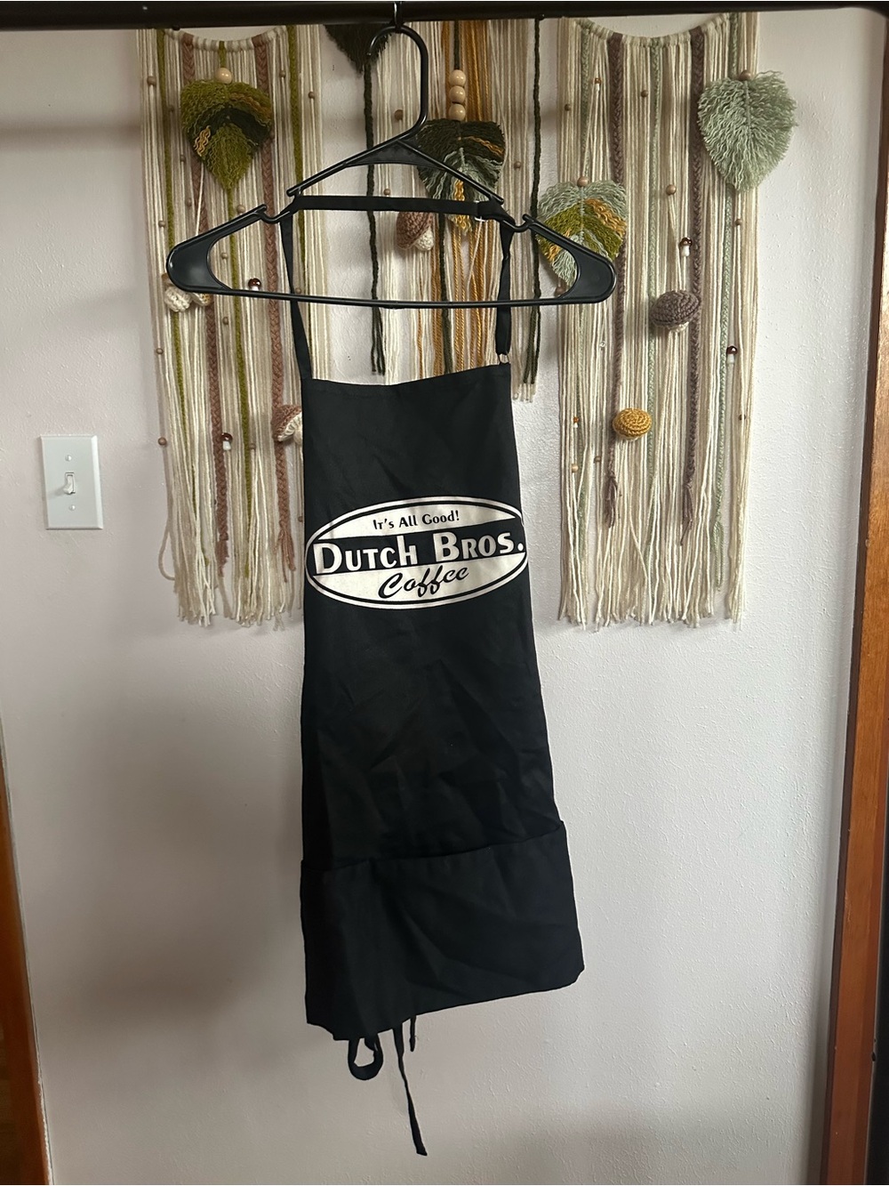 Dutch Bros Coffee Black Apron